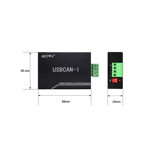 Test CAN-Bus network or device Electrical system communication testOne-channel CAN Analyzer Automotive electronics development - Image 6