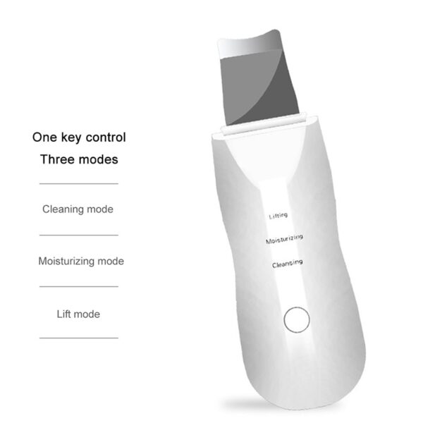Ultrasonic Skin Scrubber Beauty Personal Care Device Deep Cleansing Therapy Ultrasonic Facial Skin Scrubber - Image 5