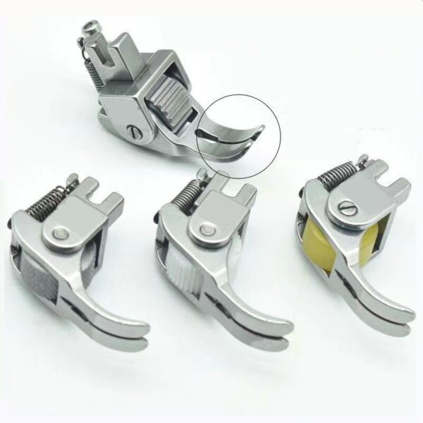 Universal Industrial Sewing Machine Accessories Leather Roller Wheel Presser Foot Of Flat Car Thick Fabric Clothing Replacement - Image 4