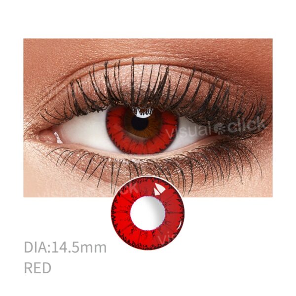 Visual Click Color Contact Lenses for Eyes Anime Cosplay Colored Lenses Blue Red Multicolored Lenses Contact Lens Beauty Pupils - Image 5