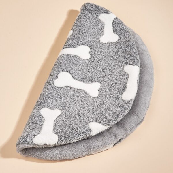 Winter Round Sleeping Mats For Cats Dogs Soft Cozy Warm Blankets Puppy Kitten Bed Sofa Cushion Travel Pet Car Mat Cat Supplies - Image 3