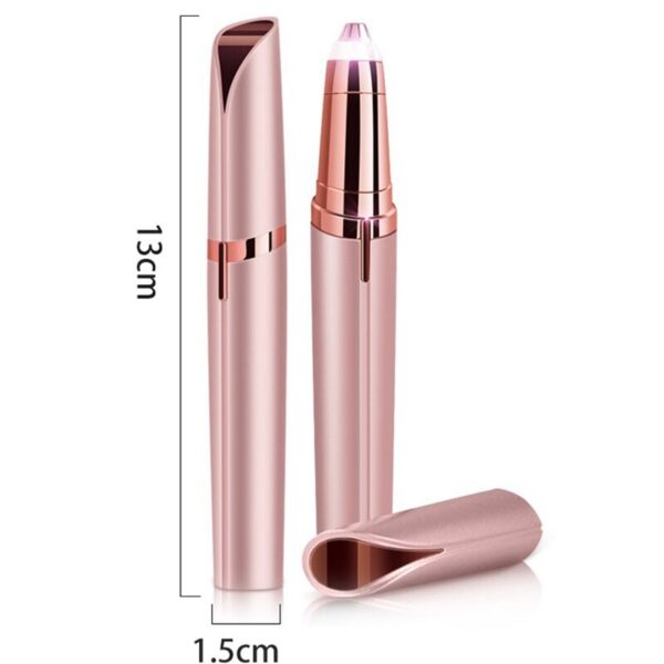 Women Electric Eyebrow Trimmer Security Hair Removal Eye Brow Epilator Mini Shaper Shaver Painless Hair Removal Beauty Trimmer - Image 3