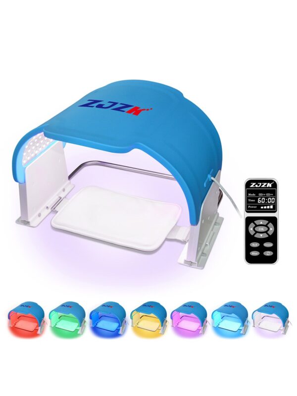 ZJZK Led Mask Light Therapy Face Care Beauty Products for Women Skin Rejuvenation Anti-Aging Lighten Spots and Dilute Scars